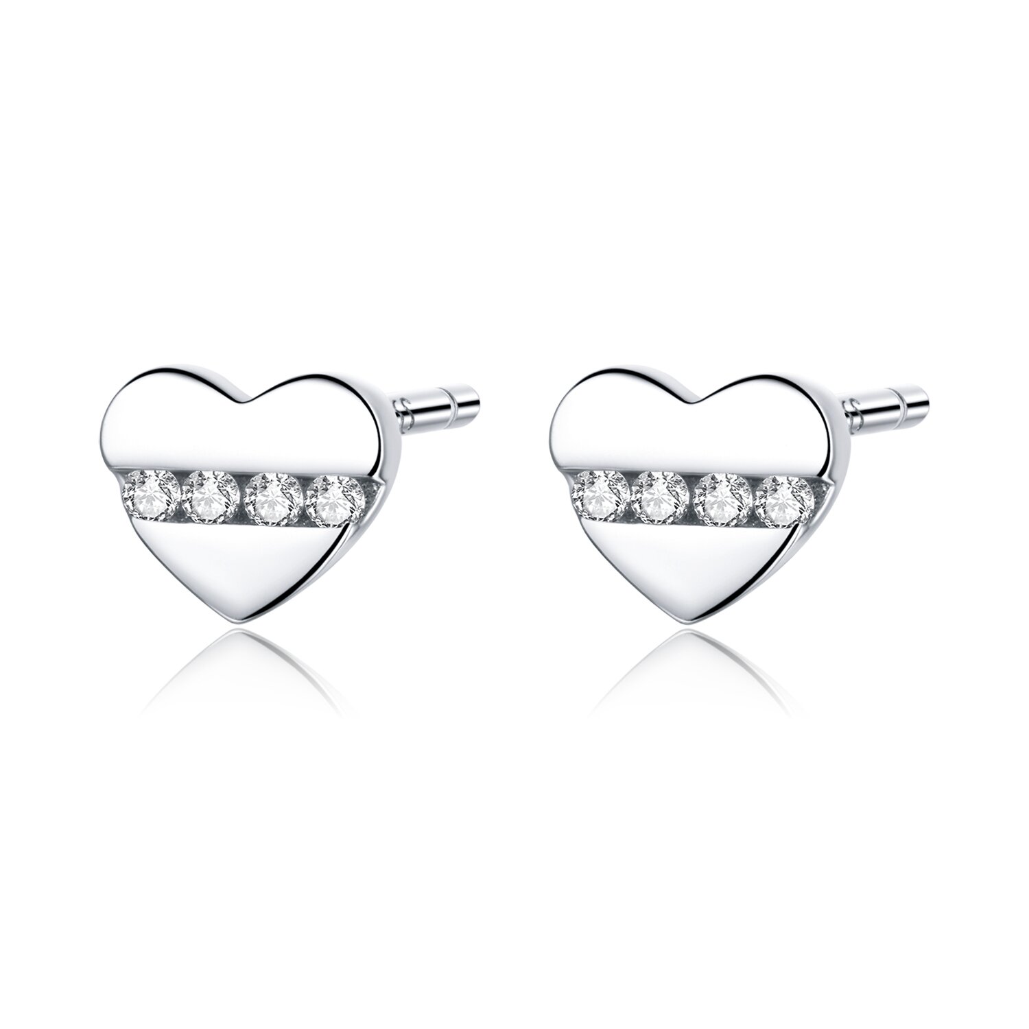 cercei-din-argint-crystal-little-hearts-85273-4 Cercei din argint Crystal Little Hearts - imagine 1