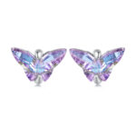 Cercei din argint Mystic Butterfly