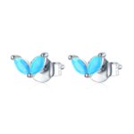 Cercei din argint Oval Turquoise