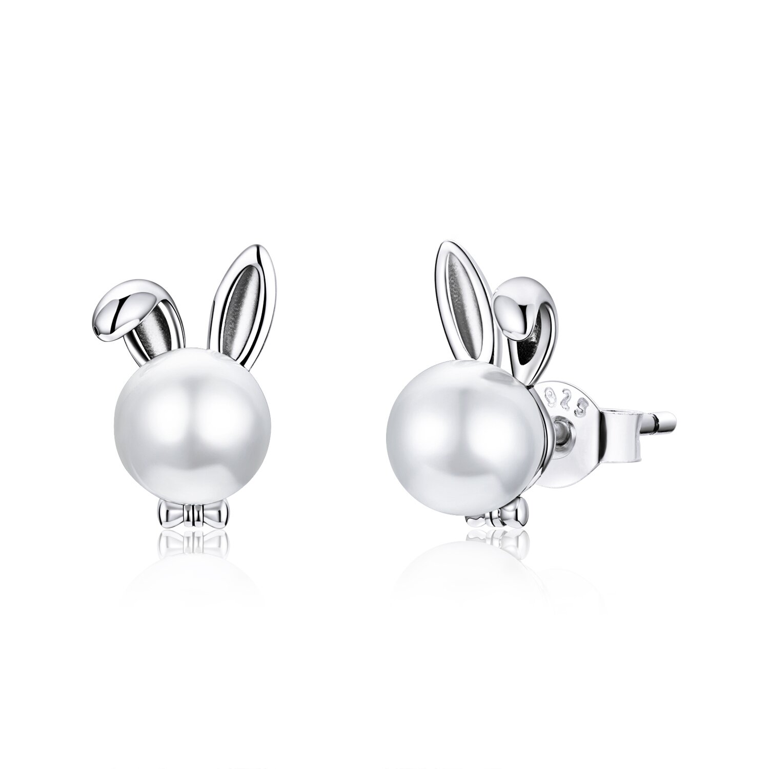 cercei-din-argint-pearl-bunny-87811-4 Cercei din argint Pearl Bunny - imagine 1