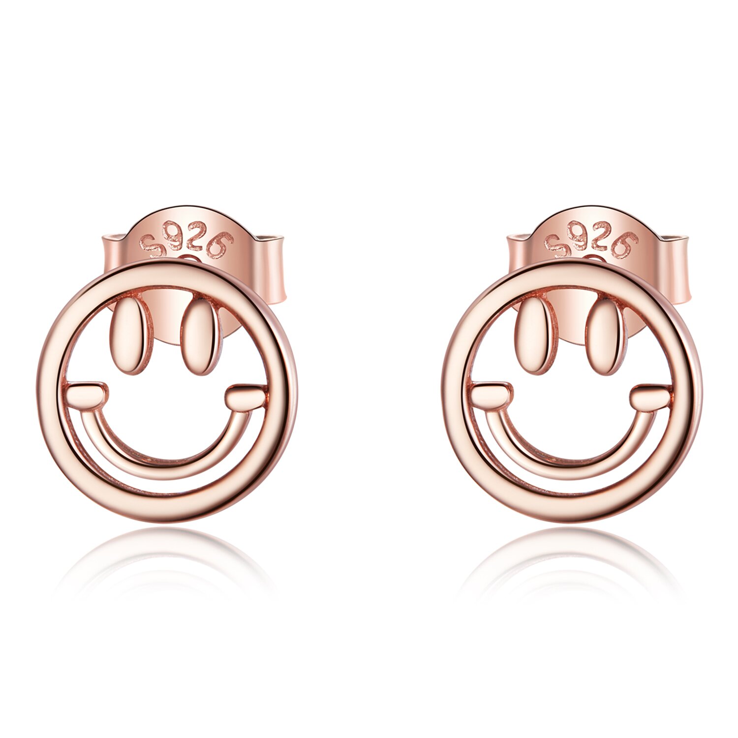 cercei-din-argint-rose-smiley-face-94357-4 Cercei din argint Rose Smiley Face - imagine 1