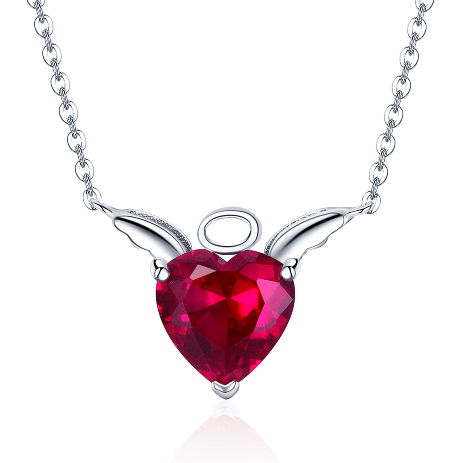 colier-din-argint-heart-wings-88390-4 Colier din argint Heart Wings - imagine 1
