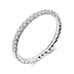Inel din argint Crystals Chain