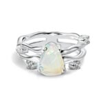 Inel din argint Silver Opal Twilight