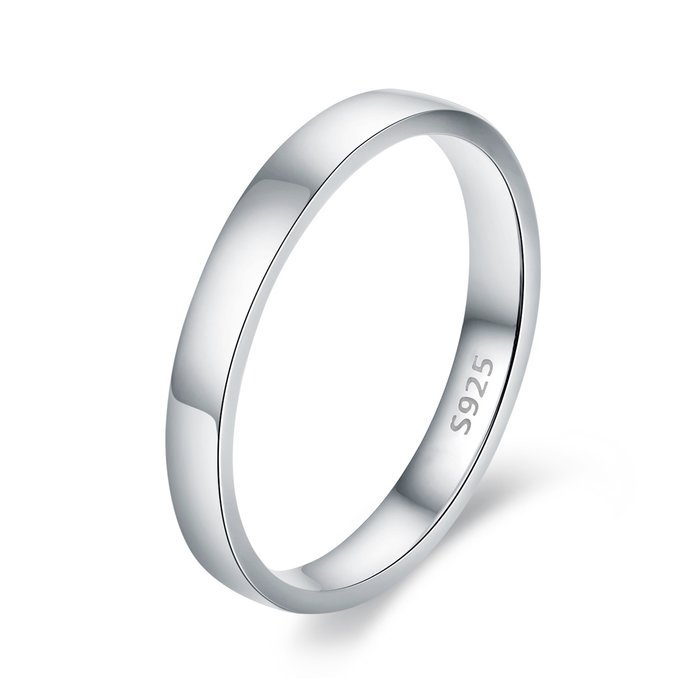 inel-din-argint-simple-band-ring-57393-4 Inel din argint Simple Band Ring - imagine 1