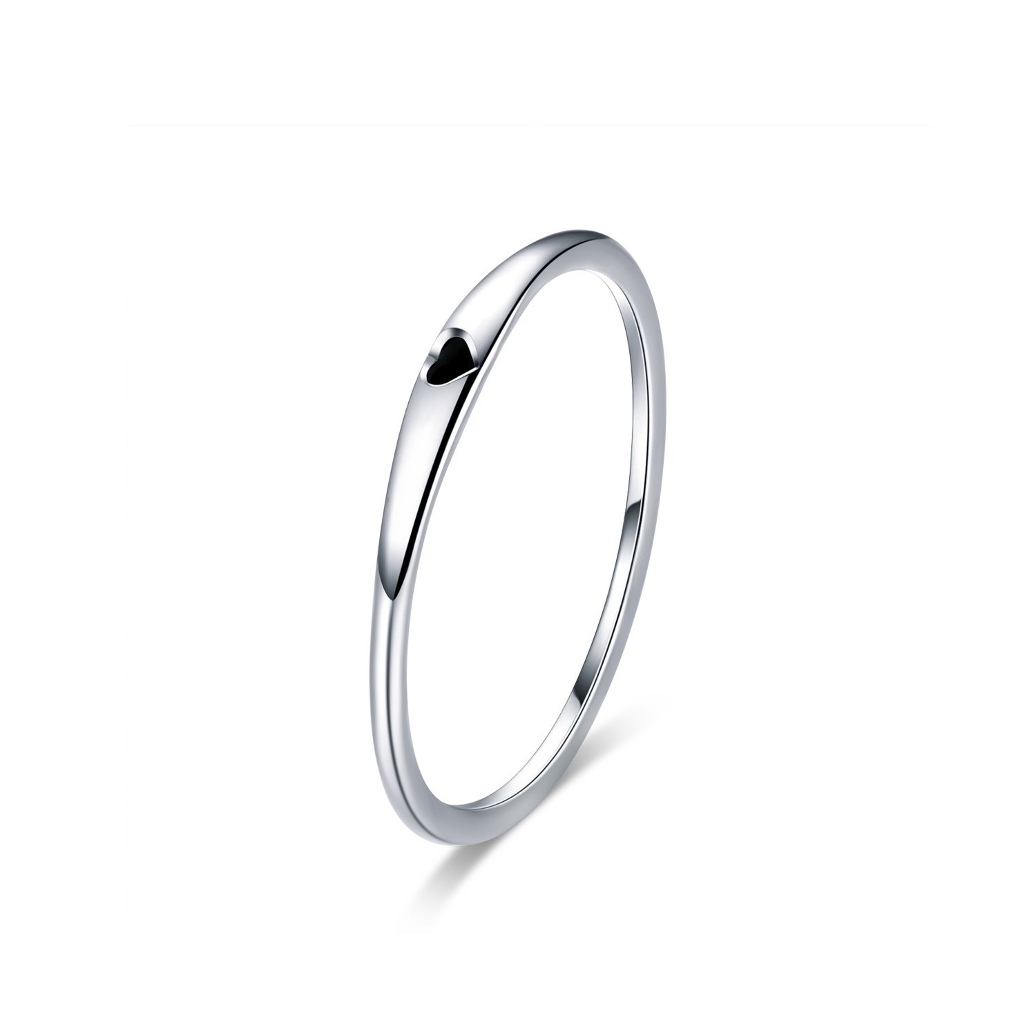 inel-din-argint-sweet-black-heart-60924-4 Inel din argint Sweet Black Heart - imagine 1
