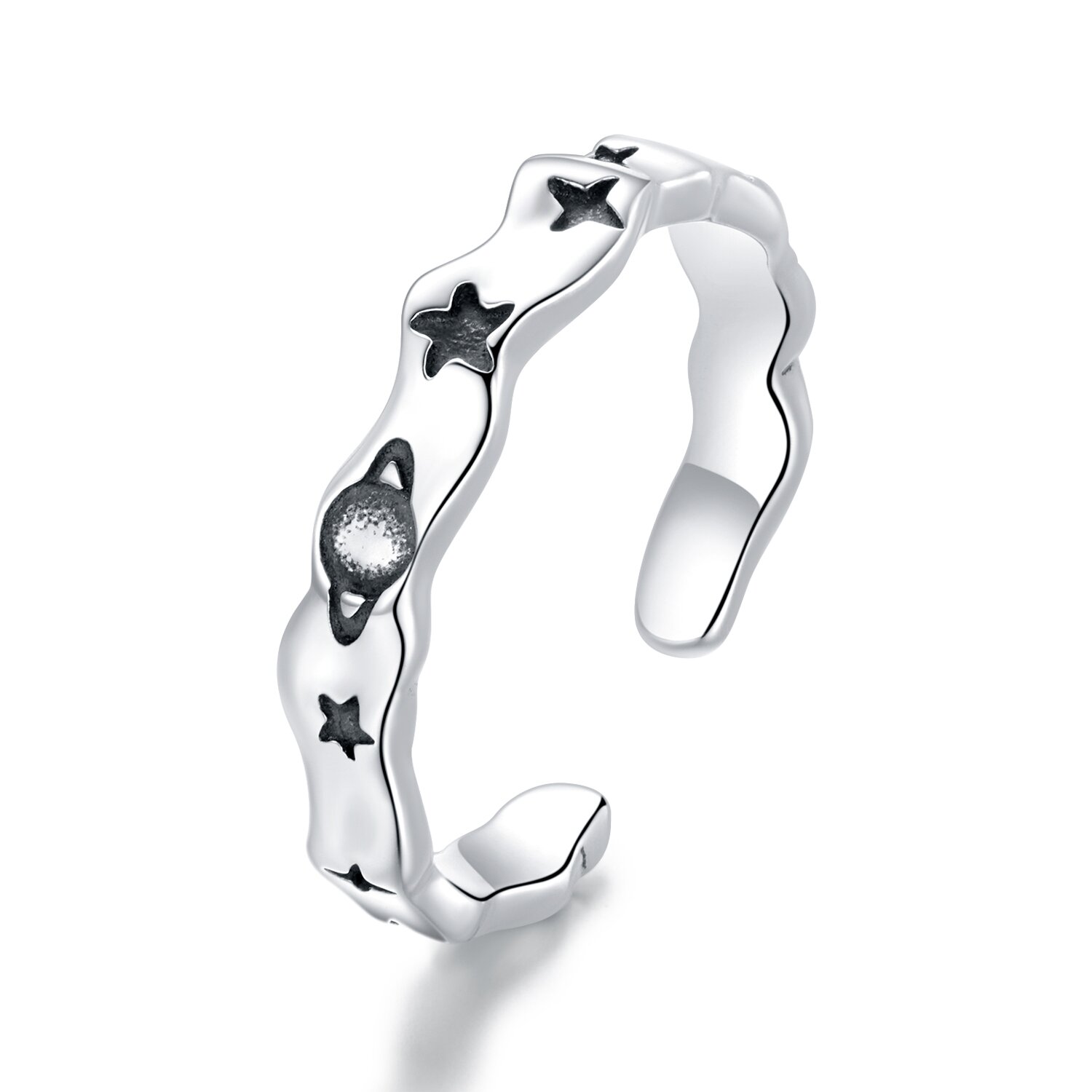 inel-reglabil-din-argint-stars-planet-82267-4 Inel reglabil din argint Stars & Planet - imagine 1