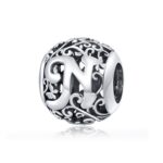 Talisman din argint Alphabet Letter N