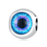 Talisman din argint Blue Dragon Eye
