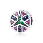 Talisman din argint Colorful Star Charm
