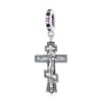 Talisman din argint Cross of Jesus