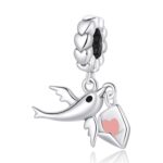 Talisman din argint Lovely Pigeon