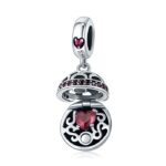 Talisman din argint Pandora's Box fuchsia
