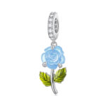 Talisman din argint Shifter Blue Rose