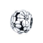Talisman din argint Silver Flowers Bead