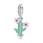 Talisman din argint Studded Cactus