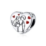Talisman din argint Wedding Couple