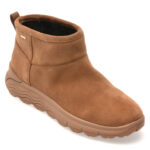 Ghete Femei GEOX maro, D5626B, din piele intoarsa
