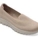 Pantofi sport Dama SKECHERS gri, GRACEFUL, din material textil