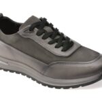 Pantofi sport GRYXX gri, 22202, din nabuc