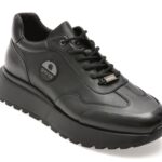 Pantofi sport GRYXX negri, 58211, din piele naturala