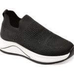 Pantofi sport Dama FLAVIA PASSINI negri, 1007, din material textil