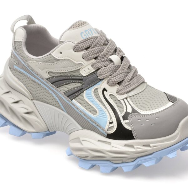 Pantofi sport Dama GRYXX albastri, 8859, din piele naturala