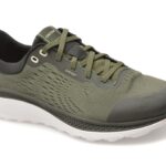 Pantofi sport GEOX kaki, U65HUB, din material textil
