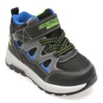 Ghete SKECHERS negre, STORM BLAZER, din material textil