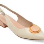 Pantofi dama EPICA bej, JI60028, din piele naturala