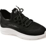 Pantofi sport Dama FLAVIA PASSINI negri, 22587, din material textil