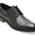 Pantofi eleganti EPICA negri, J7360, din piele naturala