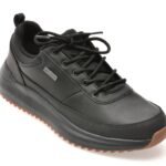 Pantofi sport SKECHERS negri, PARNELL, din piele naturala