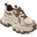 Pantofi sport Dama FLAVIA PASSINI bej, 933, din piele ecologica