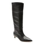 Cizme Femei elegante EPICA negre, N795, din piele naturala