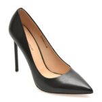 Pantofi dama eleganti EPICA PREMIUM negri, 249836, din piele naturala