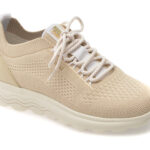 Pantofi sport Dama GEOX bej, D15NUA, din material textil