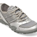 Pantofi sport Dama GRYXX argintii, 2783, din material textil