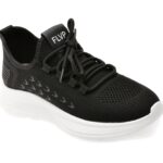 Pantofi sport Dama FLAVIA PASSINI negri, 22577, din material textil