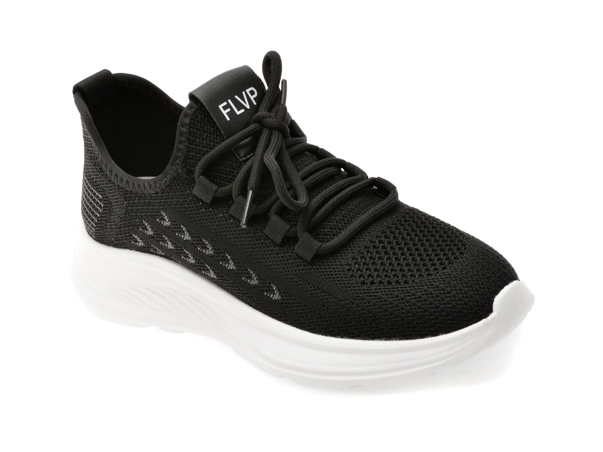 1665689bafaadd0ec9a780cefcebb0b13517096bcf4386c7f28c8c982e25b77e Pantofi sport Dama FLAVIA PASSINI negri, 22577, din material textil - imagine 1
