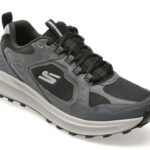 Pantofi sport SKECHERS gri, RIDGESTAR, din material textil