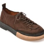 Pantofi dama GRYXX maro, 3642609, din piele intoarsa