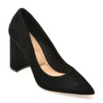 Pantofi dama eleganti ALDO negri, JAVABRIRYN 007, din piele intoarsa