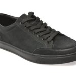 Pantofi sport EPICA negri, 1298, din piele naturala