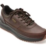 Pantofi sport SKECHERS maro, PARNELL, din piele ecologica