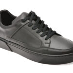 Pantofi sport GRYXX negri, HS2022, din piele naturala