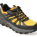 Pantofi sport SKECHERS galbeni, MAX PROTECT, din material textil