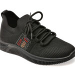 Pantofi sport Dama FLAVIA PASSINI negri, 22503, din material textil
