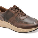 Pantofi sport BITE THE BULLET maro, 8129, din piele naturala