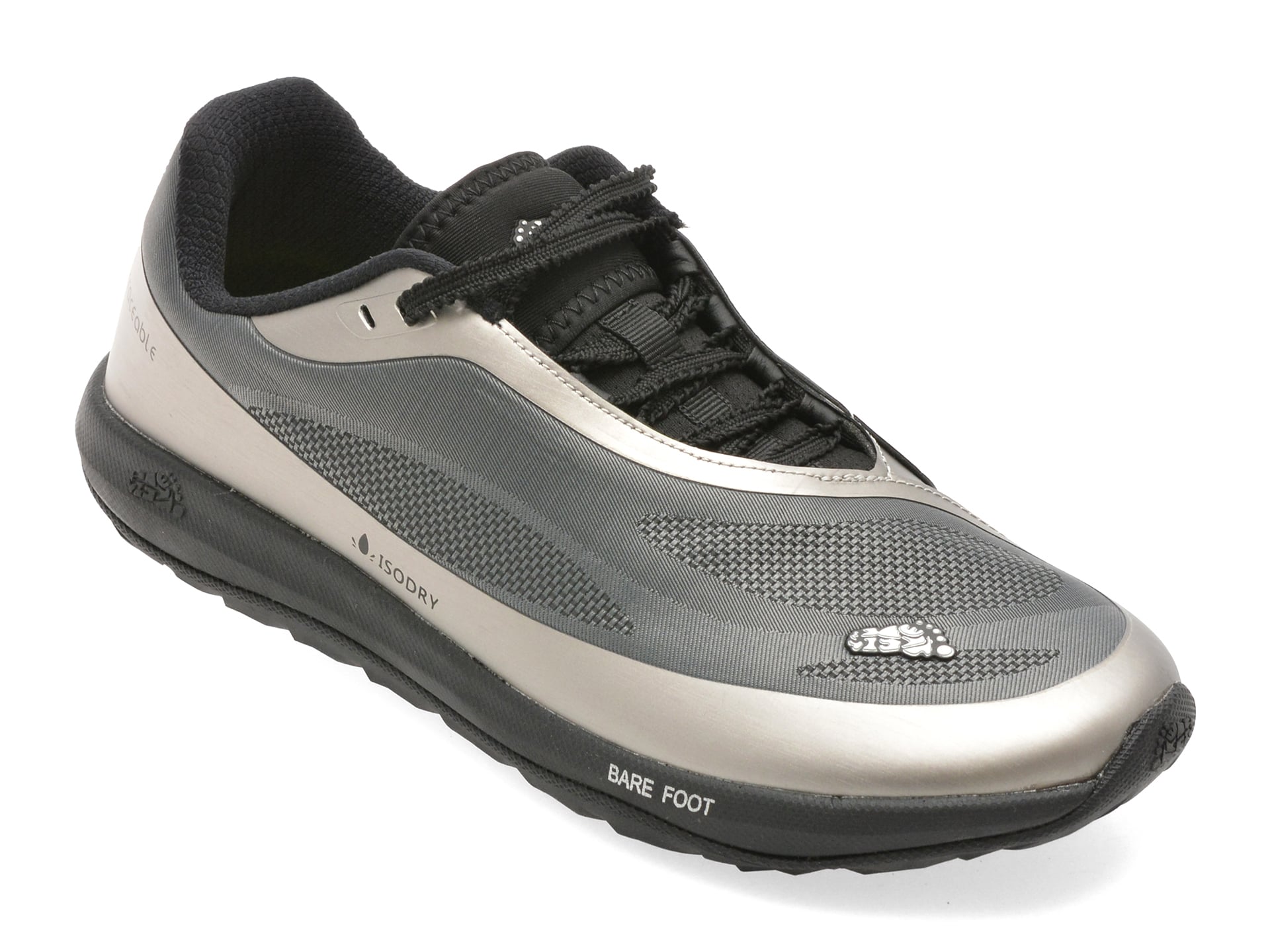 24d0784bbe78556d8b1c7ec6b1265e6914cc1912944df5da937131e2abf321cc Pantofi sport TRACEABLE gri, 6692, din material textil - imagine 1